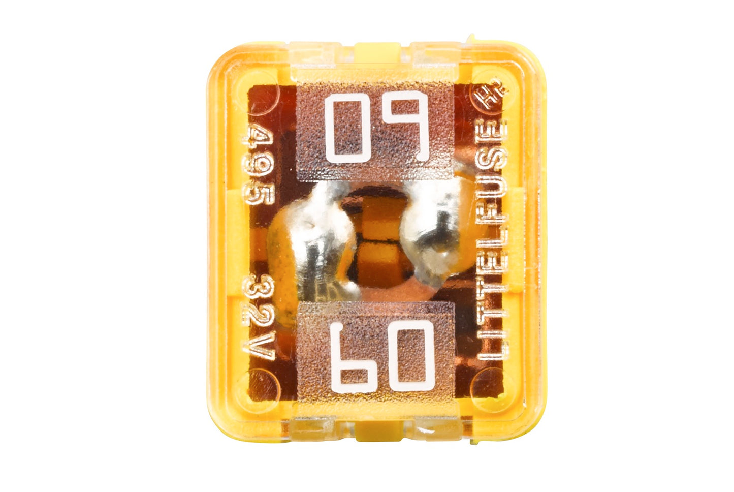 HELLA Fuse - for JCASE fuse - 60A - yellow (amber) 8JS740026-441