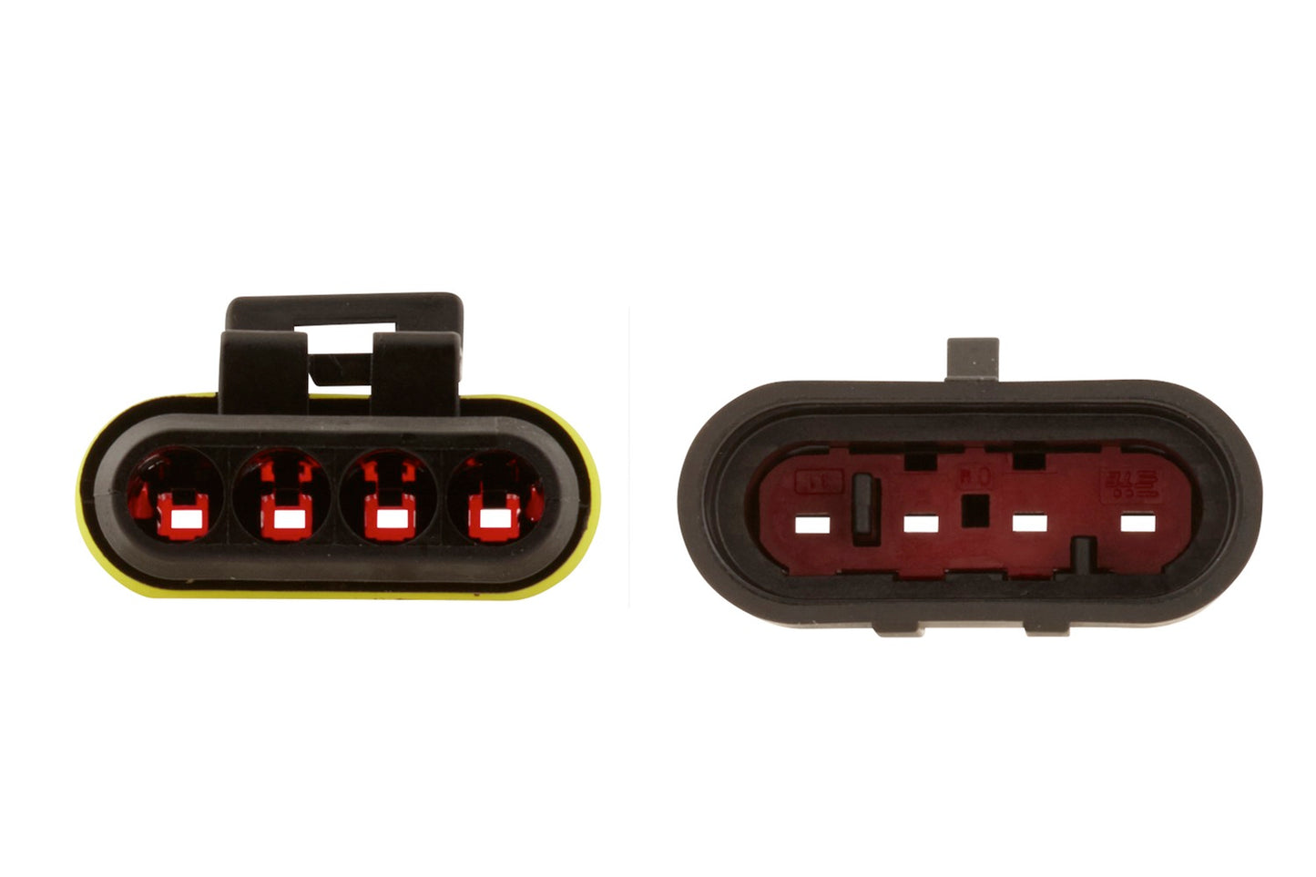 HELLA Cable Connector - 4-pin connector - 0.75mm² - 2.5mm² - Quantity: 1 8KW744808-801