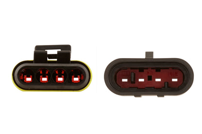 HELLA Cable Connector - 4-pin connector - 0.75mm² - 2.5mm² - Quantity: 1 8KW744808-801