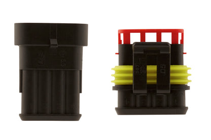 HELLA Cable Connector - 4-pin connector - 0.75mm² - 2.5mm² - Quantity: 1 8KW744808-801