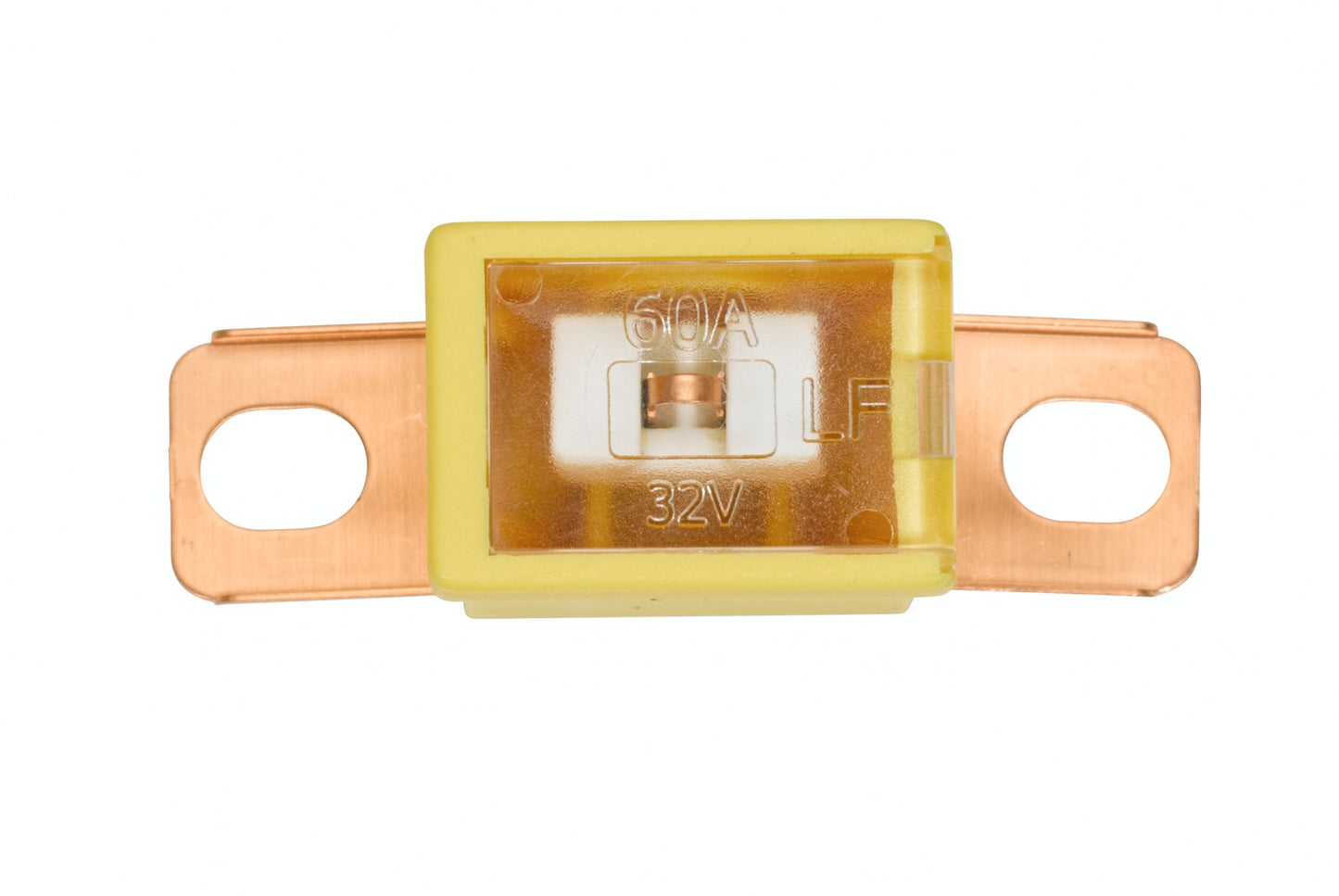HELLA Fuse - PAL block fuse, Series2 - 60A - yellow (amber) 8JS740026-531