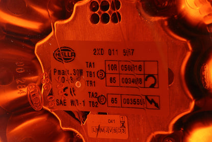 HELLA LED-Strobe-type Beacon - K-LED 2.0 R - 12/24V - yellow (amber) 2XD011557-201