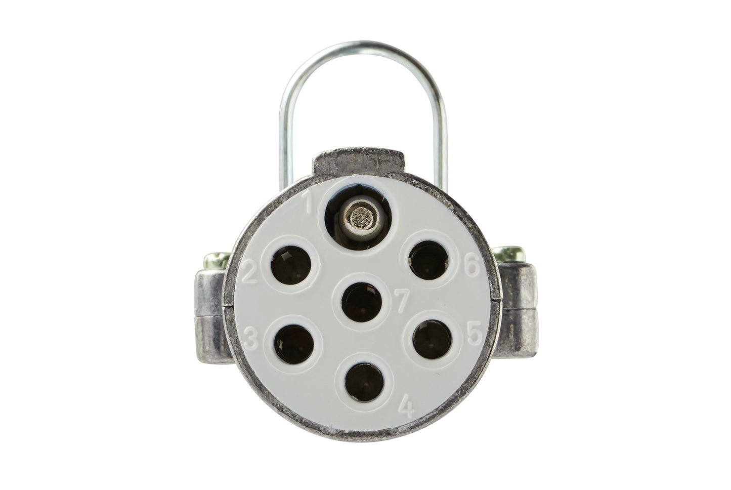 HELLA Coiled Cable - with fastening clamp - 7-pin connector - 24V - Metal/PU (Polyuret 8KA004797-111