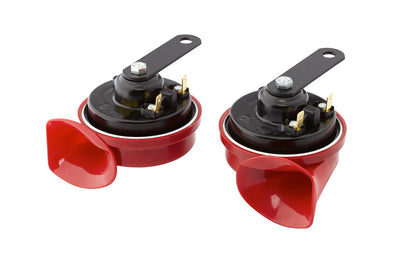 HELLA Trumpet Horn - HELLA STYLE HORN TE24 SET - 12V - 110dB(A) - Low Tone/High Tone - 3FH007424-801
