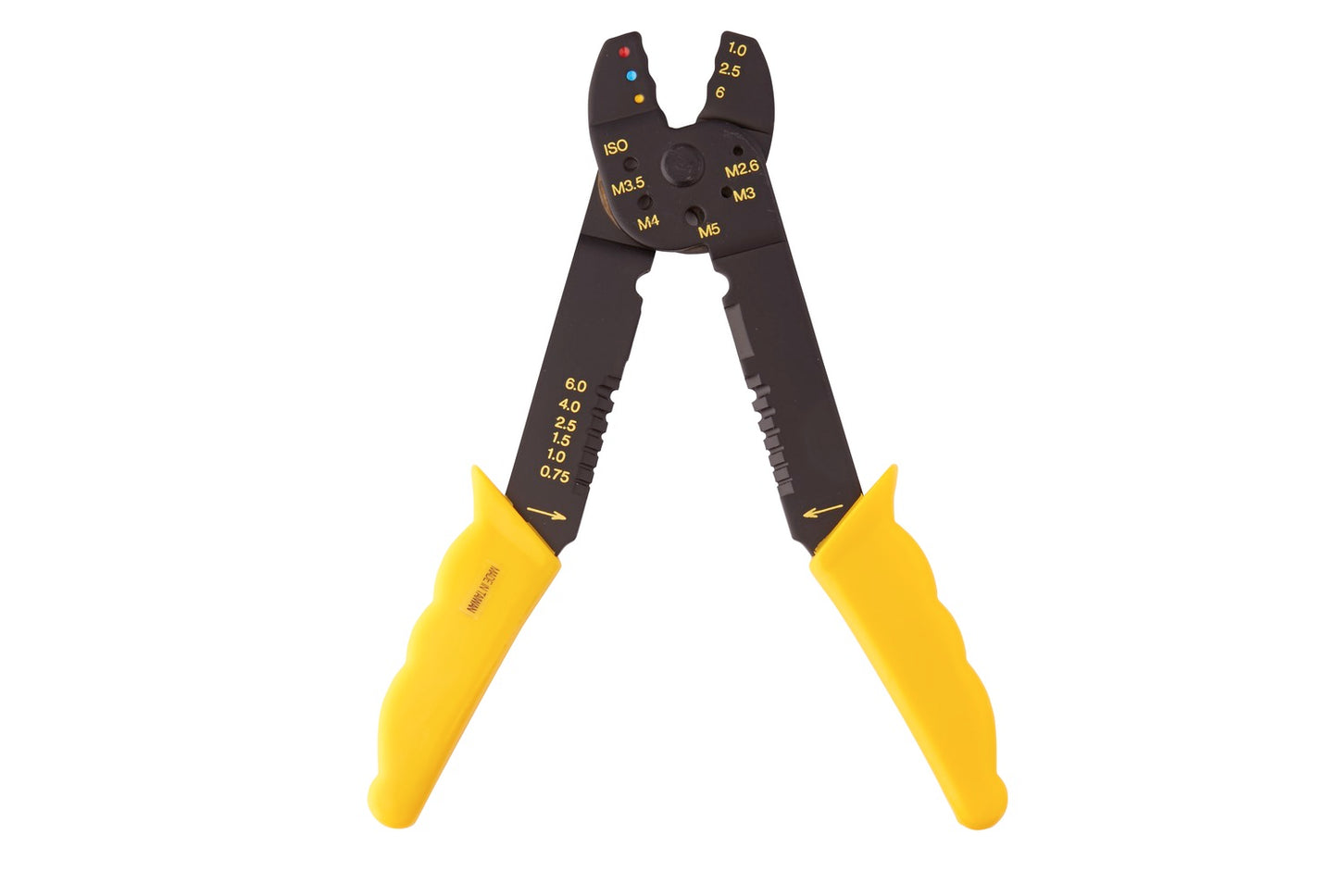 HELLA Squeeze Pliers - Metal - Tool handle material: Plastic - black/yellow 8PE002006-001