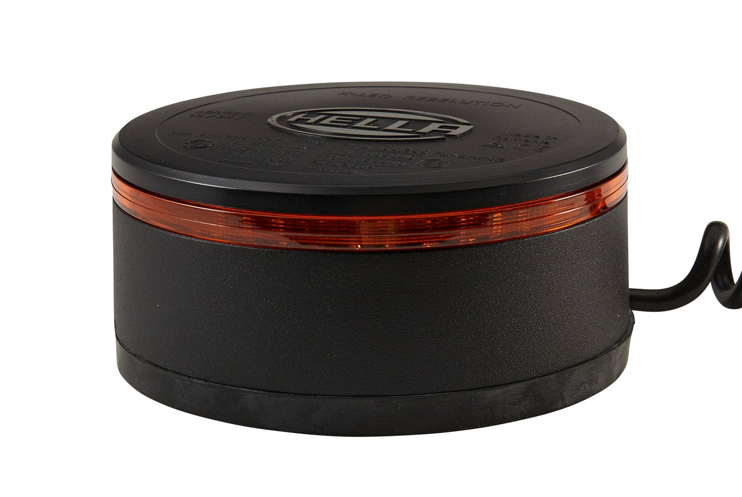 HELLA LED-Strobe-type Beacon - K-LED Rebelution - 24/12V - yellow (amber) 2XD455255-021