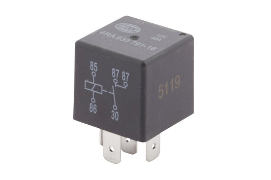HELLA Relay, main current - 12V - 5-pin connector 4RA933791-161