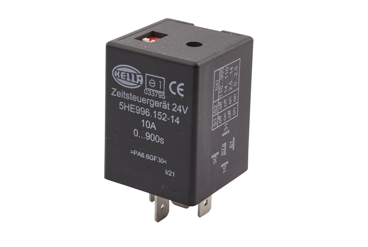 HELLA Time Relay - 24V - Number of connectors: 5 5HE996152-141
