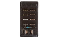 HELLA Hazard Warning Light Switch - 24V - Number of connectors: 9 6HH004570-481
