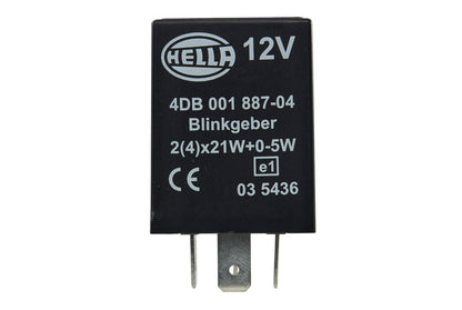HELLA Flasher Unit - 12V - 4-pin connector 4DB001887-041