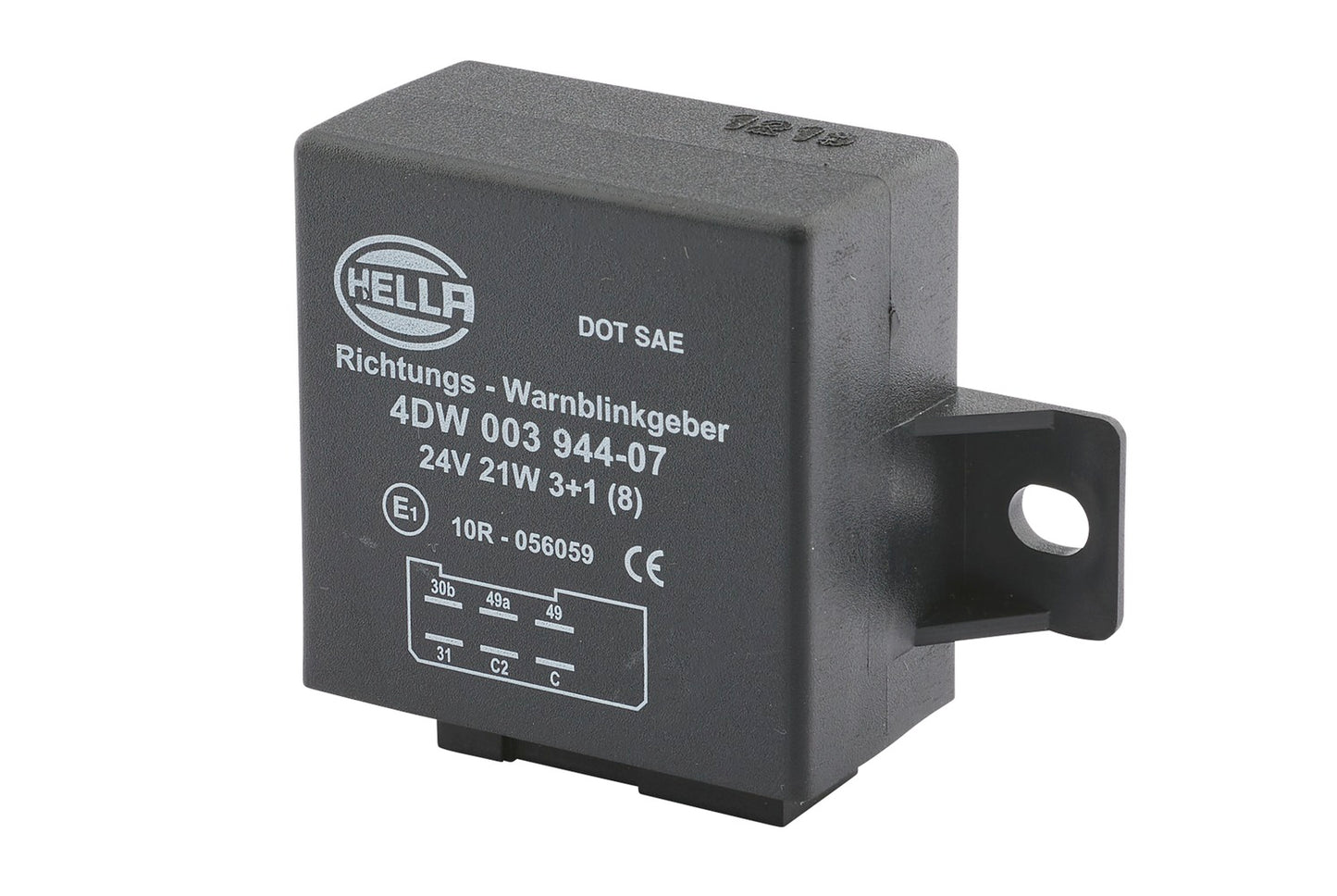 HELLA Flasher Unit - 24V - 6-pin connector 4DW003944-071