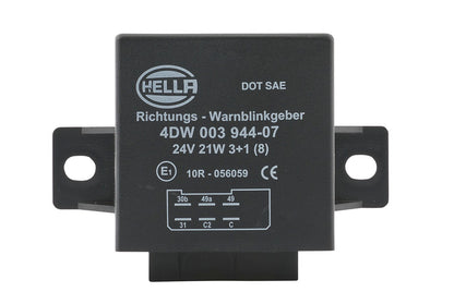 HELLA Flasher Unit - 24V - 6-pin connector 4DW003944-071