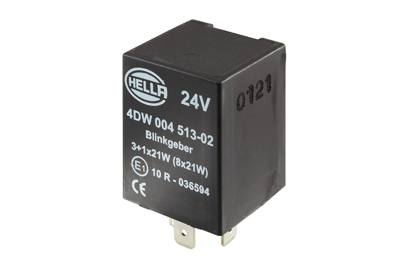 HELLA Flasher Unit - 24V - 4-pin connector 4DW004513-021