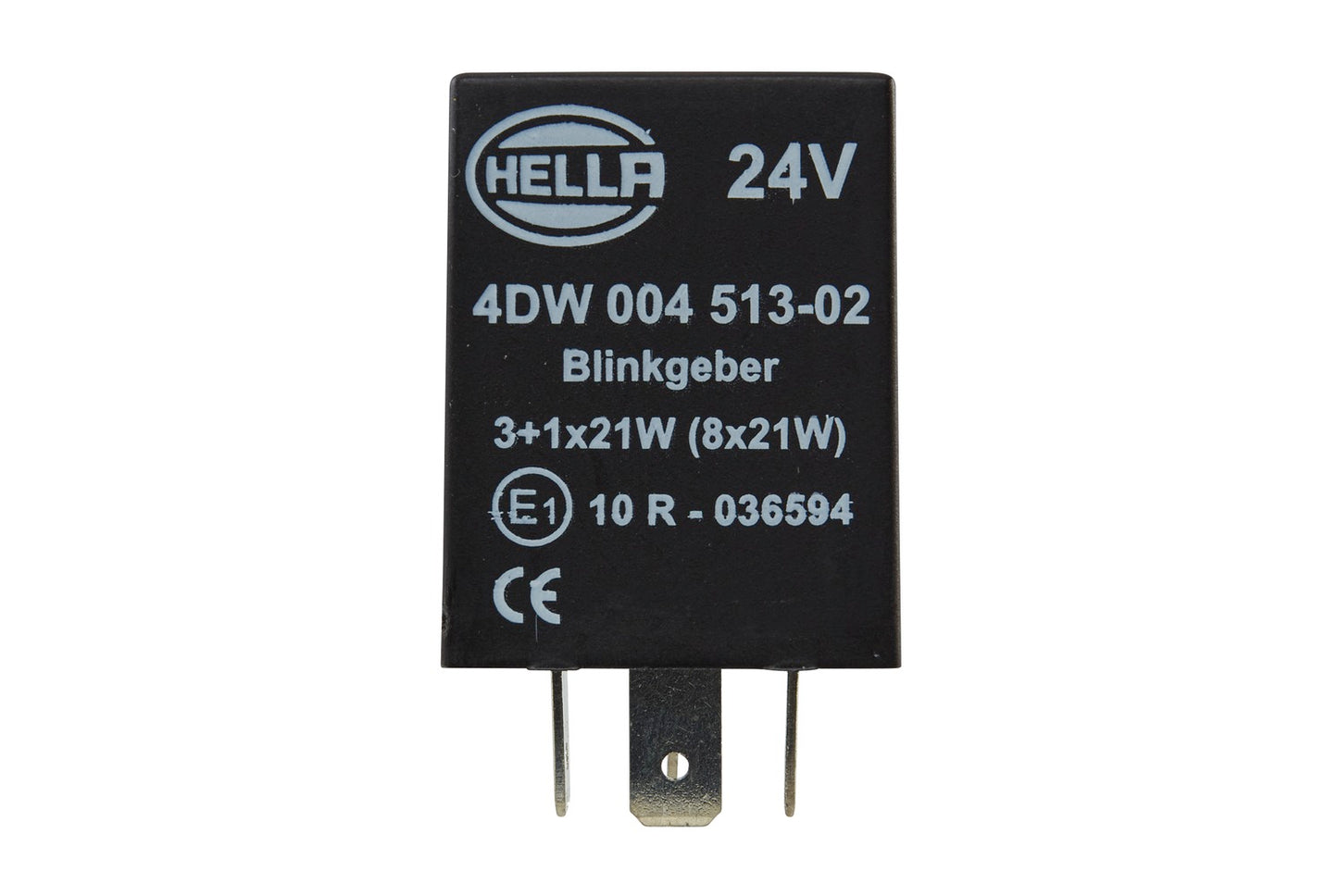 HELLA Flasher Unit - 24V - 4-pin connector 4DW004513-021