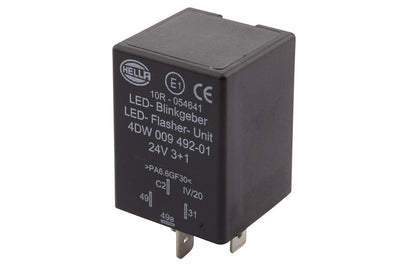 HELLA Flasher Unit - 24V - 4-pin connector 4DW009492-011