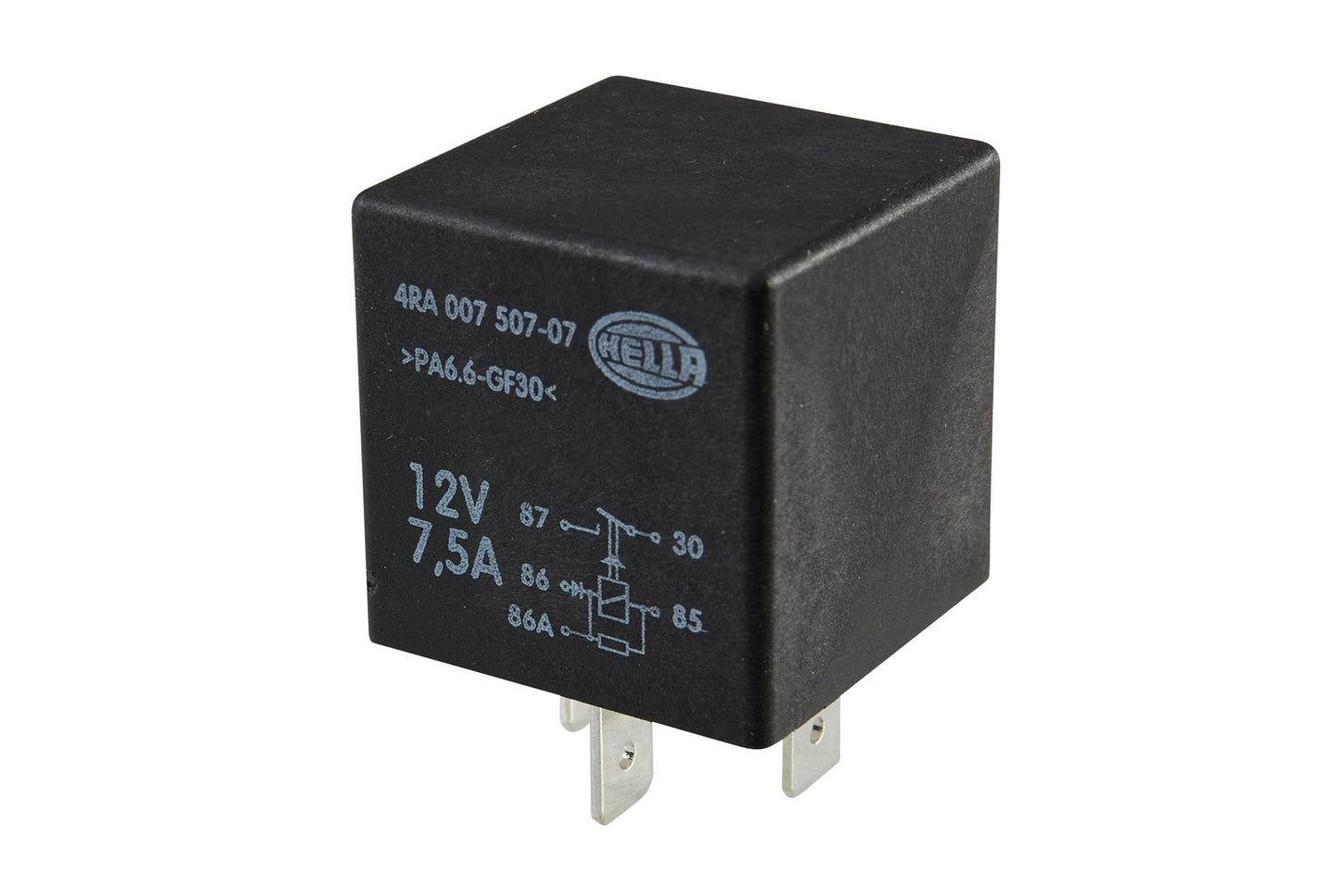 HELLA Relay, main current - 12V - 5-pin connector - X - X 4RA007507-071