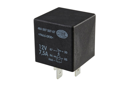 HELLA Relay, main current - 12V - 5-pin connector - X - X 4RA007507-071