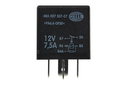 HELLA Relay, main current - 12V - 5-pin connector - X - X 4RA007507-071
