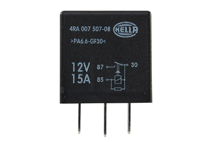 HELLA Relay, main current - 12V - 4-pin connector - X - X 4RA007507-081
