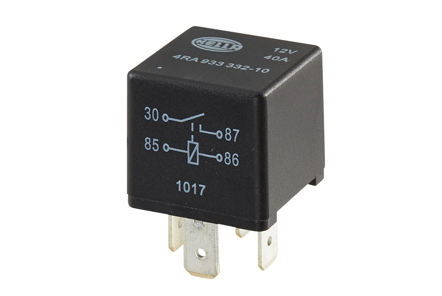HELLA Relay, main current - 12V - 4-pin connector 4RA933332-101