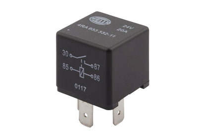 HELLA Relay, main current - 24V - 4-pin connector 4RA933332-111