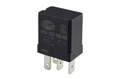 HELLA Relay, main current - 12V - 4-pin connector 4RA933766-801