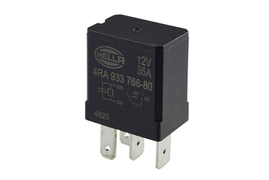 HELLA Relay, main current - 12V - 4-pin connector 4RA933766-801