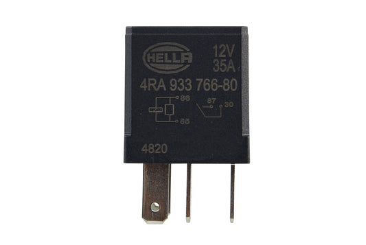 HELLA Relay, main current - 12V - 4-pin connector 4RA933766-801