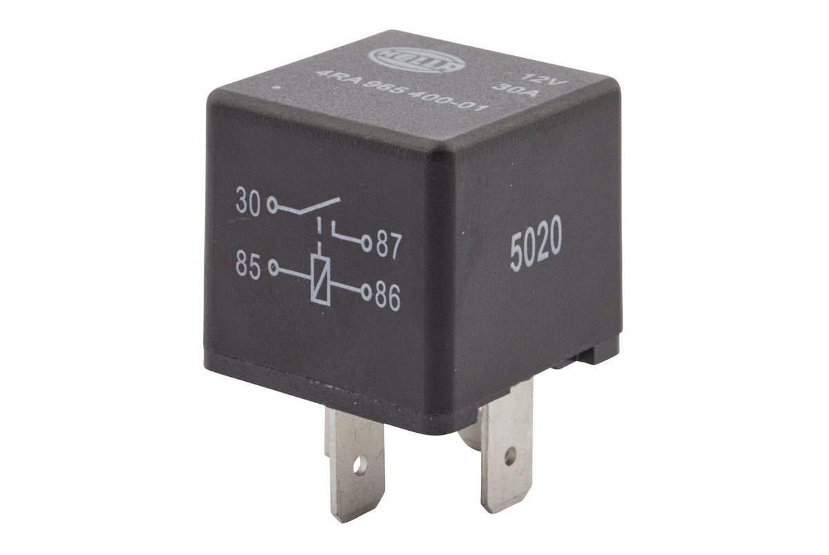 HELLA Relay, main current - 12V - 4-pin connector 4RA965400-017