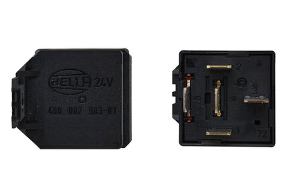 HELLA Relay, main current - 24V - 5-pin connector - W2 - B1 4RD007903-011