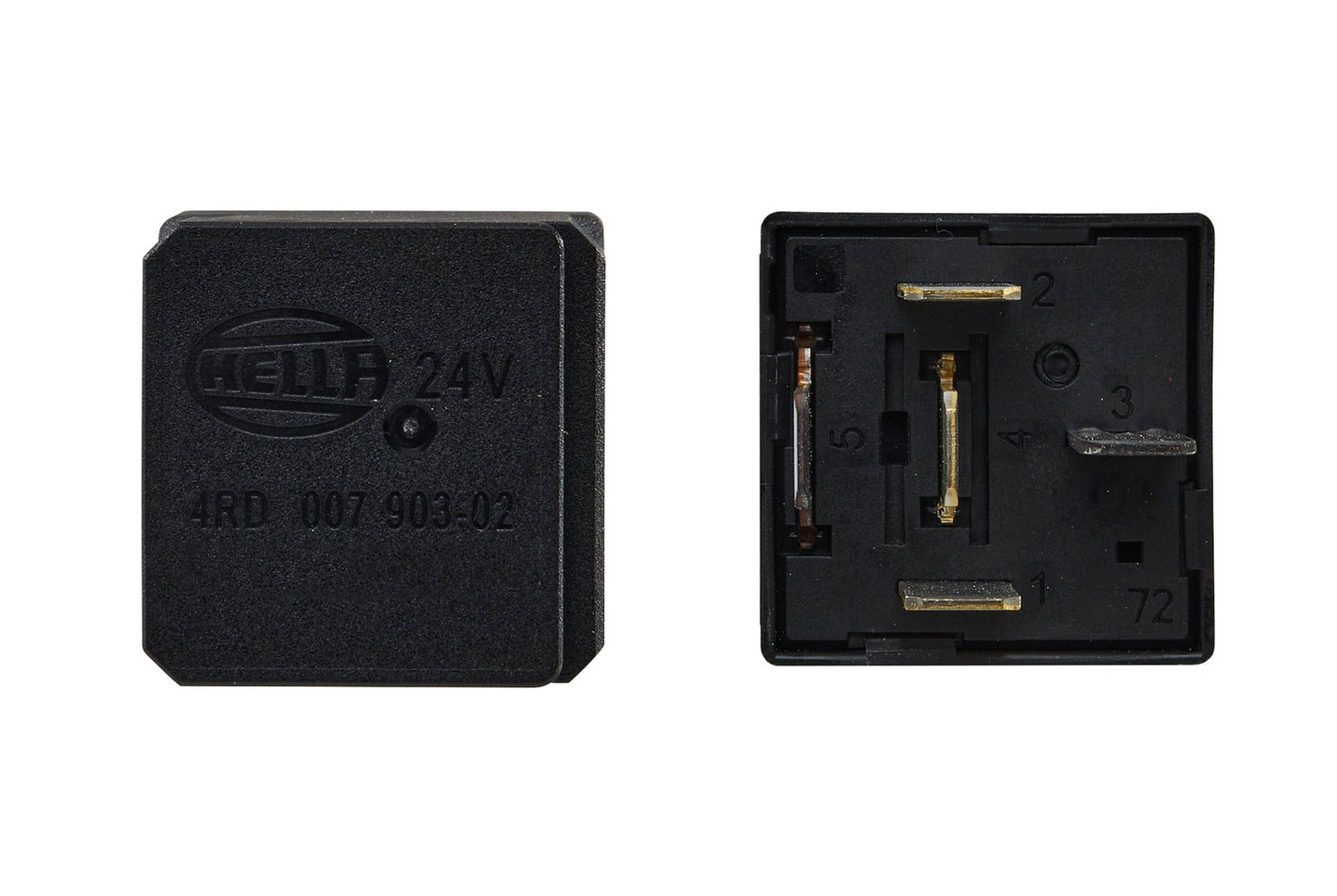 HELLA Relay, main current - 24V - 5-pin connector - W3 - B1 4RD007903-021