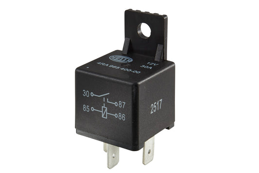 HELLA Relay, main current - 12V - 4-pin connector - S1 - A 4RA965400-001