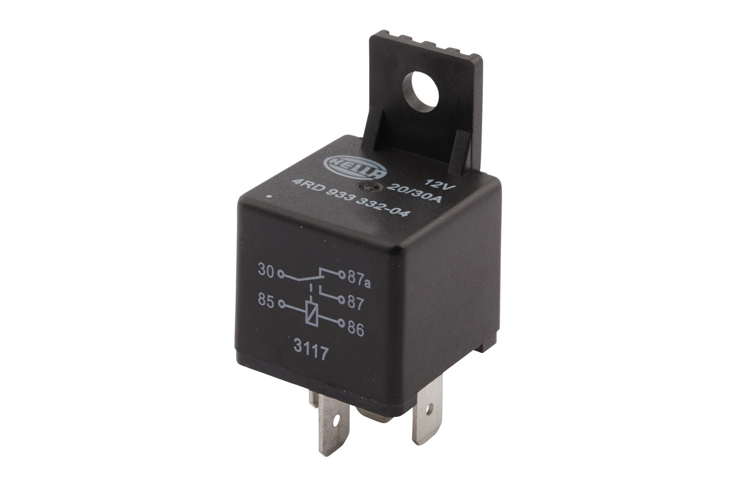 HELLA Relay, main current - 12V - 5-pin connector 4RD933332-041