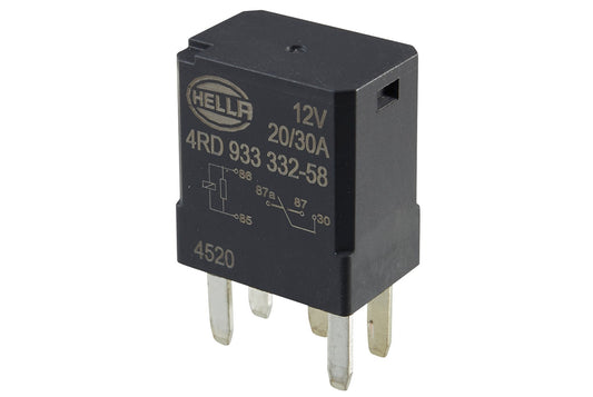 HELLA Relay, main current - 12V - 5-pin connector 4RD933332-581