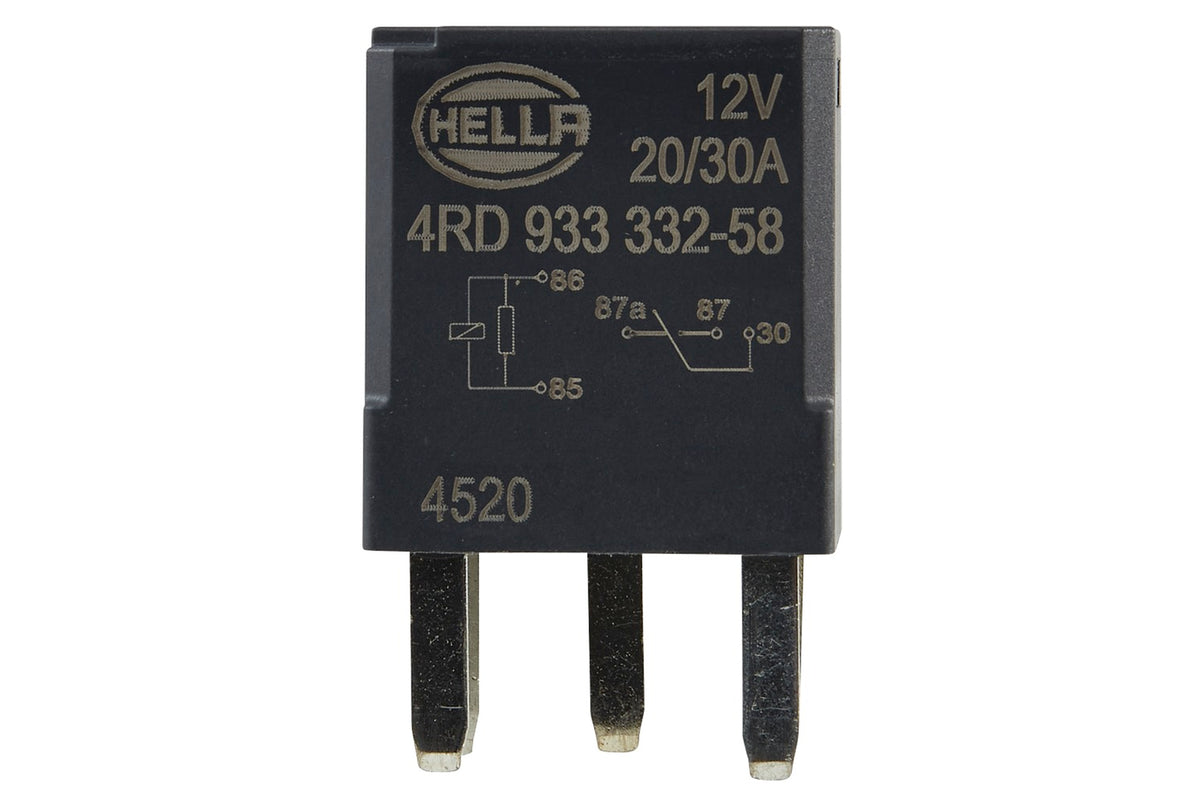 HELLA Relay, main current - 12V - 5-pin connector 4RD933332-581