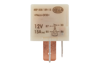 HELLA Relay, fuel pump - 12V - 5-pin connector 4RP008189-151