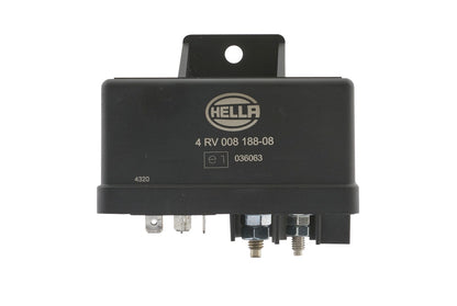 HELLA Control Unit, glow time - 12V - 6-pin connector 4RV008188-081