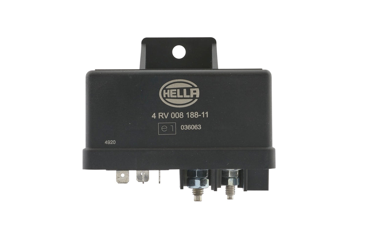 HELLA Control Unit, glow time - 12V - 6-pin connector 4RV008188-111 ...