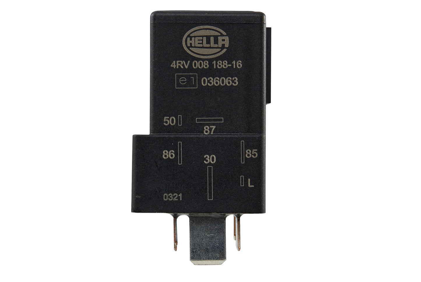 HELLA Control Unit, glow time - 12V - 6-pin connector 4RV008188-161