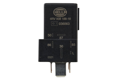 HELLA Control Unit, glow time - 12V - 6-pin connector 4RV008188-161