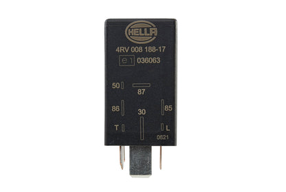 HELLA Control Unit, glow time - 12V - 7-pin connector 4RV008188-171