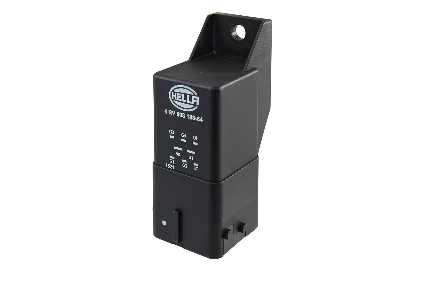 HELLA Relay, glow plug system - 12V - Number of connectors: 8 4RV008188-641