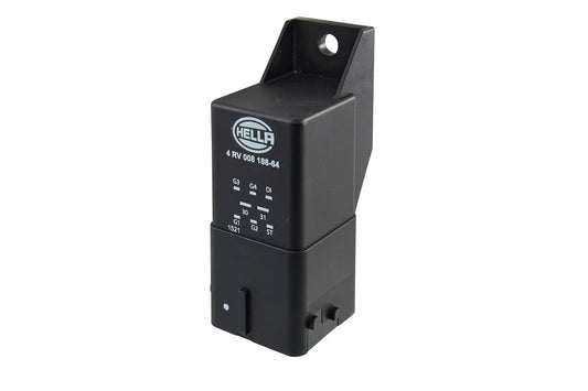 HELLA Relay, glow plug system - 12V - Number of connectors: 8 4RV008188-641