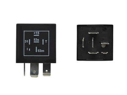 HELLA Relay, wipe/wash interval - 12V - 6-pin connector 5WG003620-091