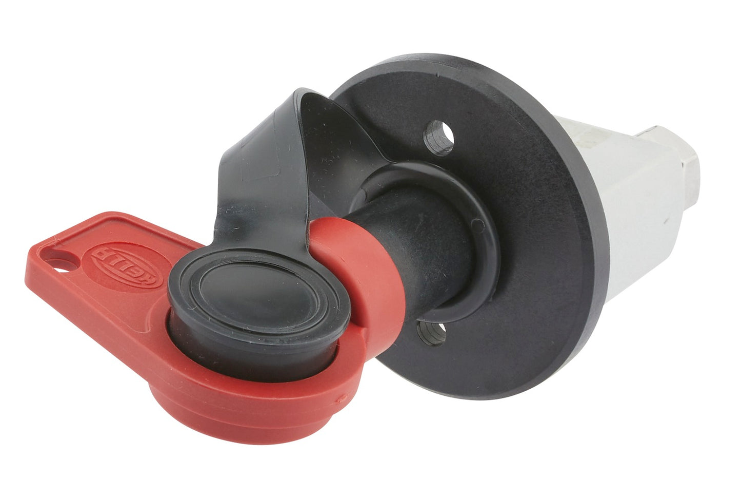 HELLA Main Switch, battery - Rotary Operation - 24V - Number of connectors: 2 6EK002843-141