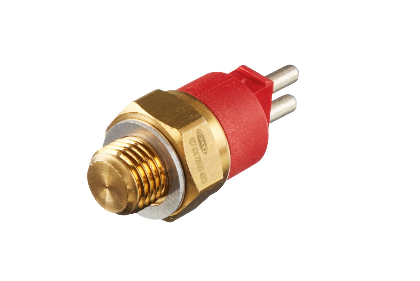 HELLA Temperature Switch, radiator fan - 12V - 2-pin connector - Round Plug 6ZT008729-001