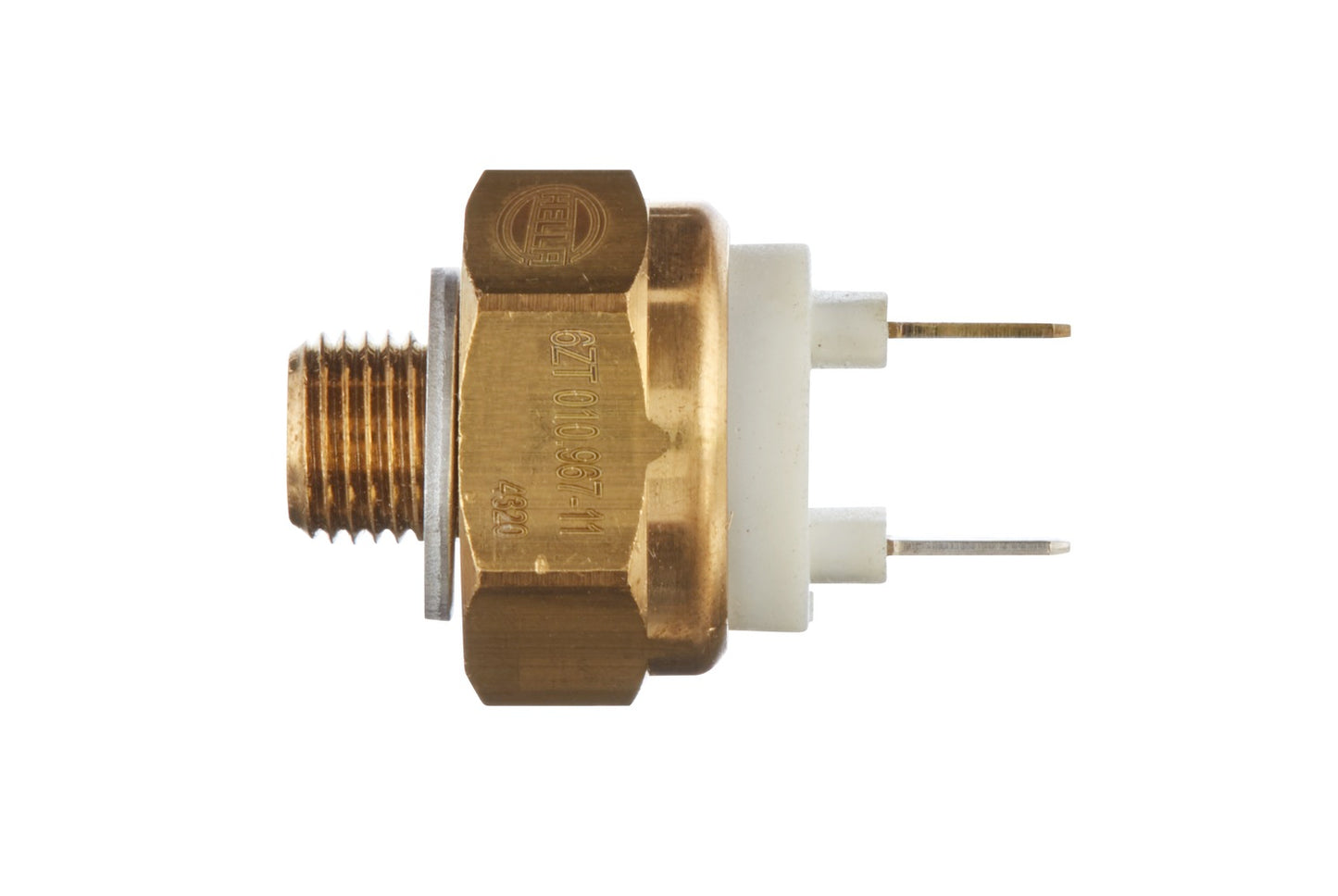 HELLA Temperature Switch, coolant warning lamp - 2-pin connector 6ZT010967-111