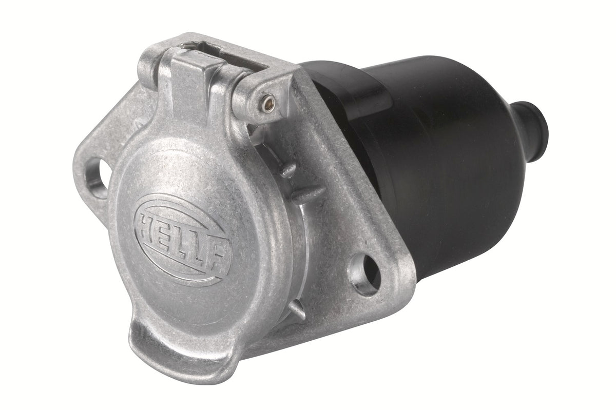 HELLA Socket - 24V - 7-pin connector - Plug: Blade Terminal - Quantity ...