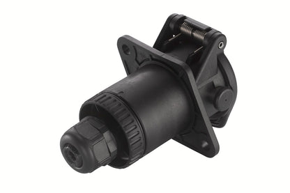 HELLA Socket - 24V - 15-pin connector - Plug: Screw Contact - Quantity: 1 8JB007242-011