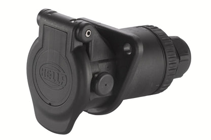 HELLA Socket - 24V - 15-pin connector - Plug: Screw Contact - Quantity: 1 8JB007242-011